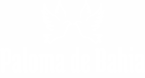 Logo Paloma de Bahia version blanche