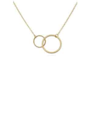 collier segundo doré acier inoxydable