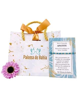 Bracelet Apatite avec emballage