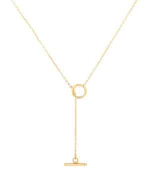 Collier Fecho doré acier inoxydable