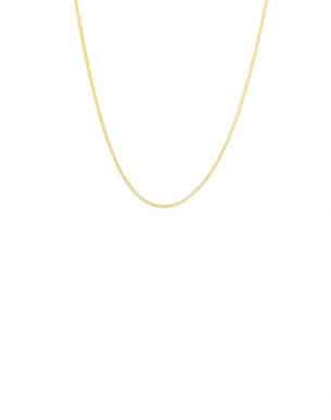 collier linha doré acier inoxydable