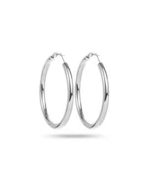 Créole Salsa de couleur argenté en acier inoxyble