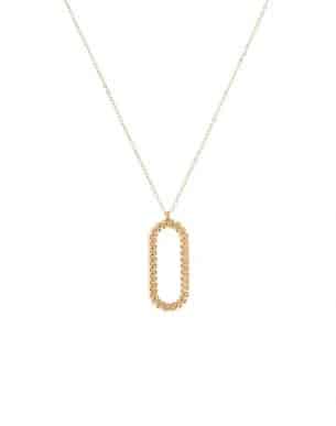 Collier Beleza doré acier inoxydable