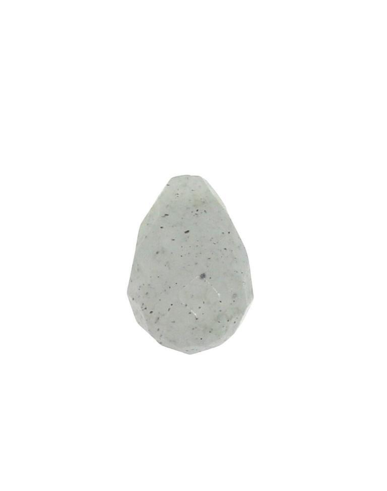 Collier goutte labradorite pierre semi précieuse acier inoxydable