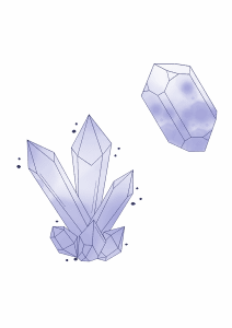 Recharger son agate avec des cristaux de quartz