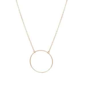 Collier Grand Curto doré en acier inoxydable