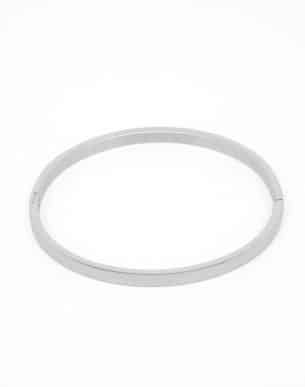 jonc suave argente acier inoxydable