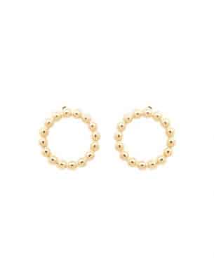 Puces Bolitas doré acier inoxydable