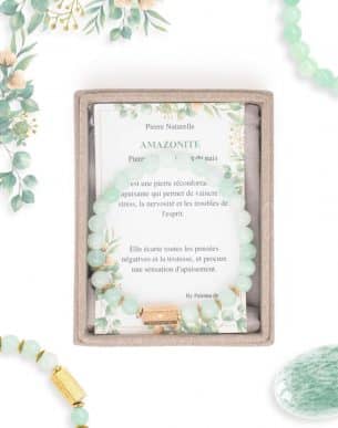 Bracelet Amazonite Caixa