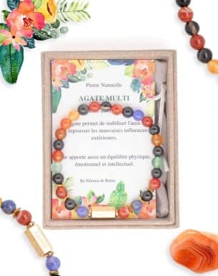 boutique-bijoux-toulouse-Bracelet-Caixa-Agate-Multi