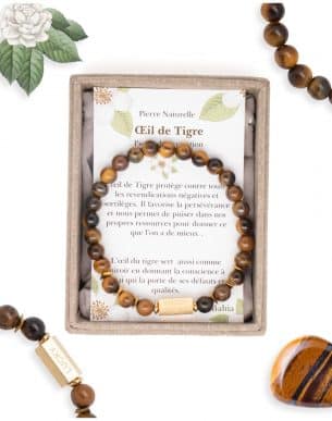 Boutique bijoux Toulouse: Bracelet Caixa Oeil de Tigre
