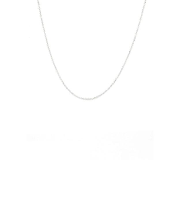 boutique bijoux toulouse: collier mona argenté acier inoxydable