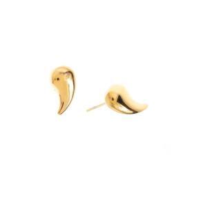 Boucles d'oreilles Mini golden goutte doré en acier inoxydable