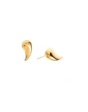 Boucles d'oreilles Mini golden goutte doré en acier inoxydable