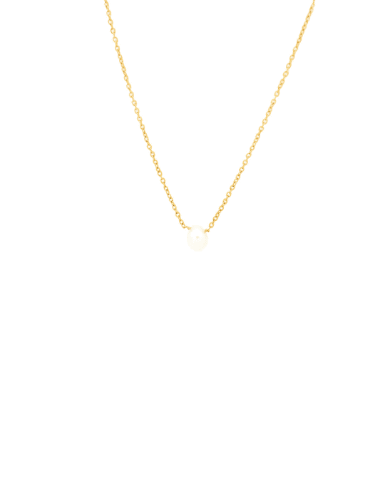 boutique bijoux toulouse: collier ostra doré en acier inoxydable