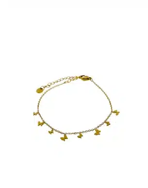 bracelet borboletas en acier inoxydable boutique bijoux Toulouse
