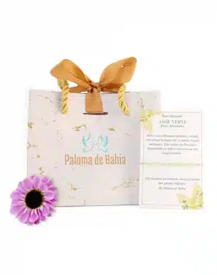 bracelet jade verte pierre naturelle avec emballage cadeau boutique bijoux Toulouse