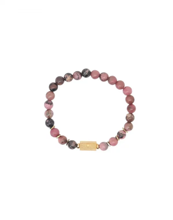 bracelet rhodochrosite pierre naturelle bijoux boutique toulouse