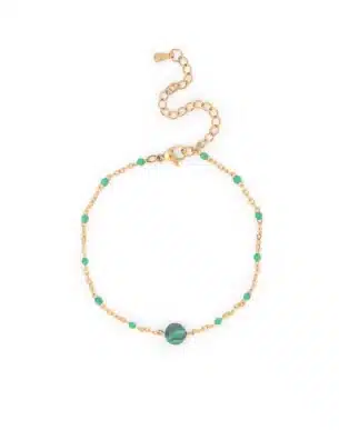 bracelet joia malachite