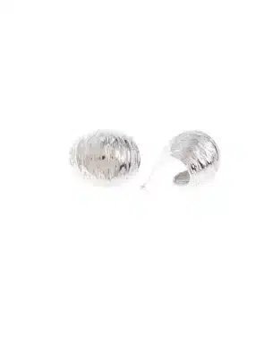 creoles flashy en acier inoxydable argente boutique bijoux toulouse