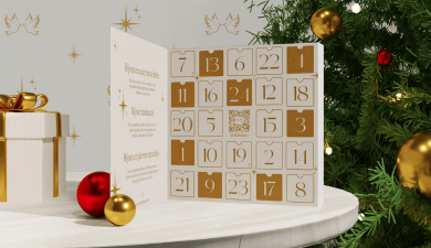 Calendrier de l'Avent Bijoux pour femme 2023 ouvert